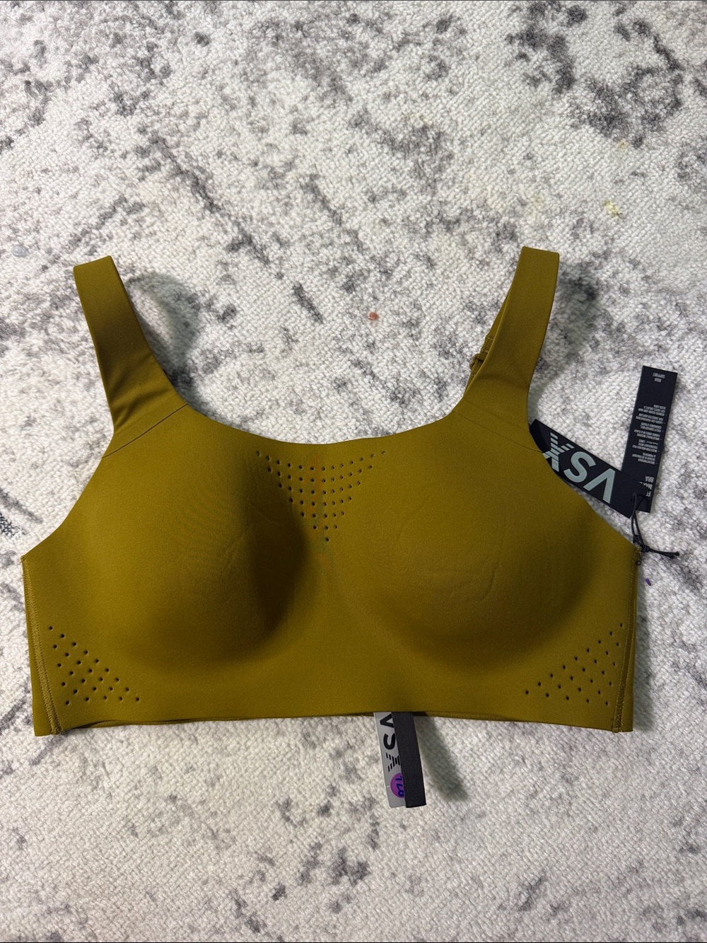 Victoria's Secret Olive Green Wireless Seamless Sports Bra